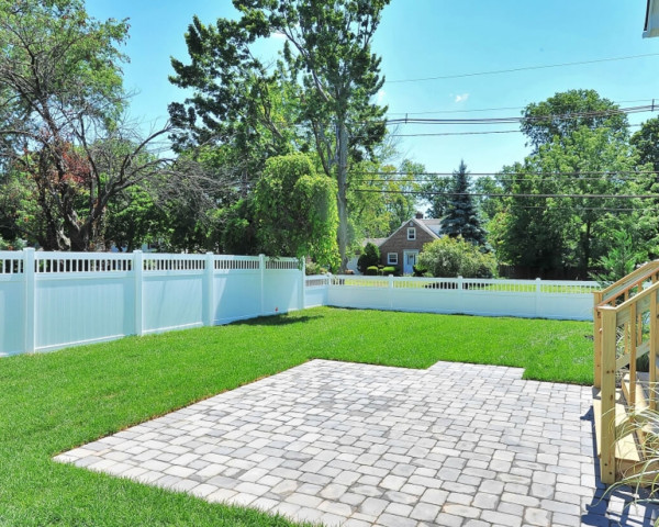 Rear Yard with Paver Patio