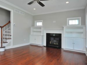 Family Room with Builtins - 110 N. Florence Avenue, Westfield