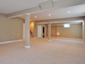 Finished Basement Custom Home
