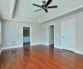 Master Bedroom with Trey Light Ceiling