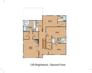 2nd Floor Color- 129 Brightwood Ave.