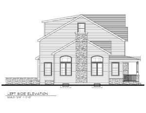 131 Barchester Way, Westfield - Left Elevation