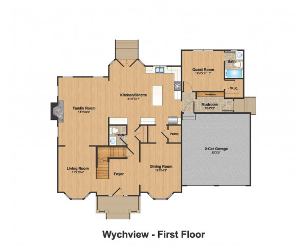 1st Floor Plan