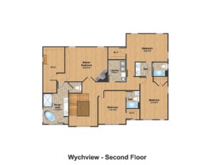 14 Wychview Drive, Westfield- Color 2nd Floor Plan