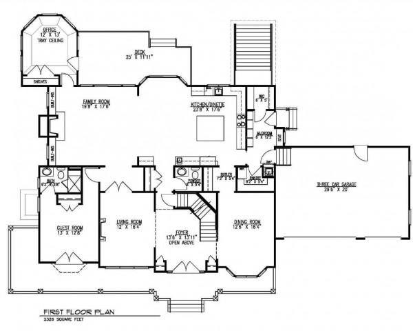 1st Floor Plan