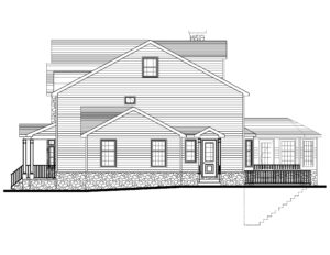 20 Barchester Way, Westfield- Right Side Elevation