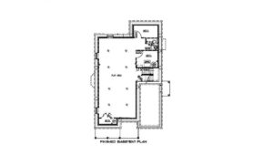 309 Belmar Place, Westfield- Basement Floor Plan