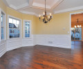 Dining Room with Coffered Ceiling
