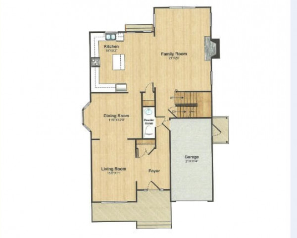 1st Floor Plan