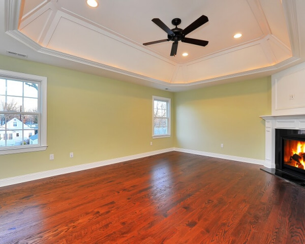 Master Bedroom I with Lit Tray Ceiling
