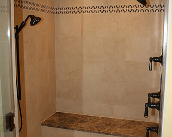 Bathroom II with Steam Shower