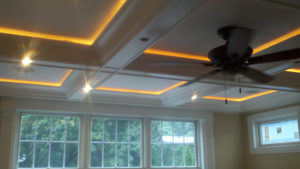 405 Quantuck Lane, Westfield- Family Room Ceiling