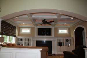 405 Quantuck Lane, Westfield- Family Room with Built Ins