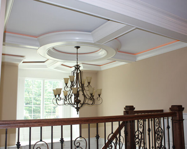 Foyer with Lit Ceiling II