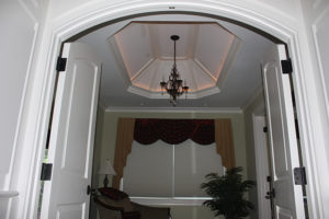 405 Quantuck Lane, Westfield- Master Sitting Room with Arch Entryway