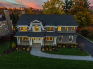 407 Quantuck Lane, Westfield- Front Elevation Aerial