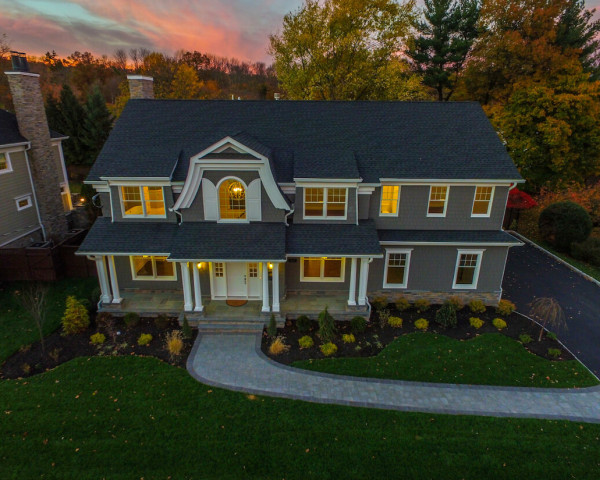 Front Elevation Aerial III