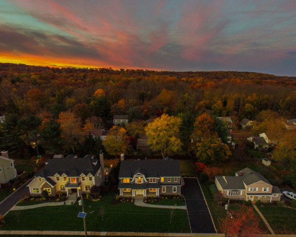 Front Elevation Aerial I