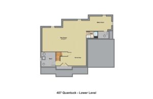 407 Quantuck Lane, Westfield- Basement Floor Plan
