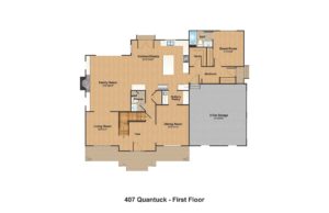 407 Quantuck Lane, Westfield- First Floor Plan