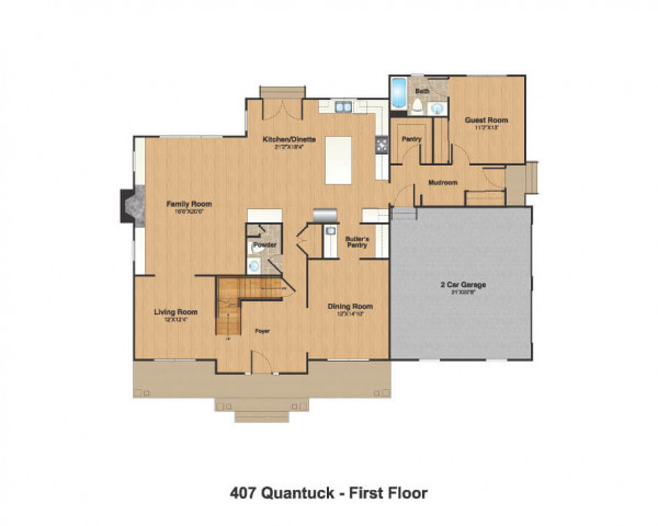 1st Floor Plan