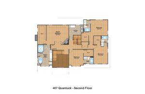 407 Quantuck Lane, Westfield- Second Floor Plan