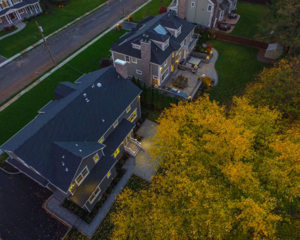 Rear Elevation Aerial