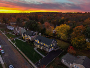 407 Quantuck Lane, Westfield- Front Elevation Aerial III
