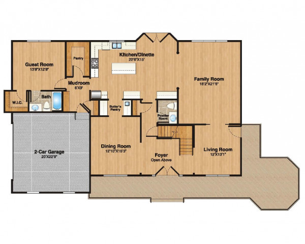 1st Floor Plan
