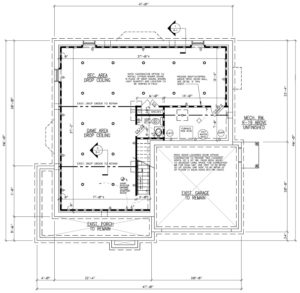 443 Beechwood Place, Westfield- Basement Floor Plan
