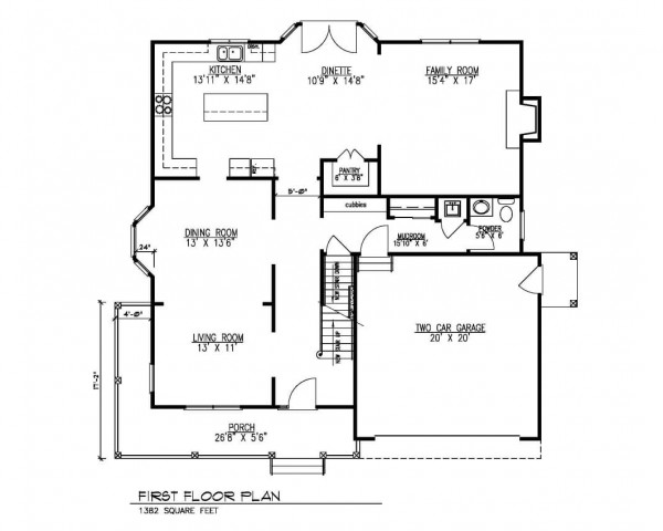 1st Floor Plan