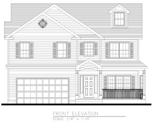 Front Elevation - 5 Village Circle, Westfield NJ