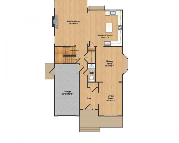 1st Floor Plan