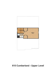 610 Cumberland Street, Westfield- Floorplan Attic Color