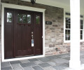 Front Entry with Stone