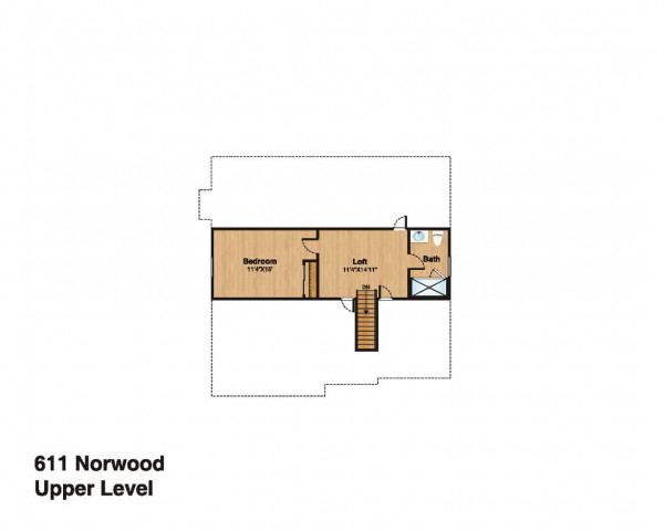 Finished Attic Plan