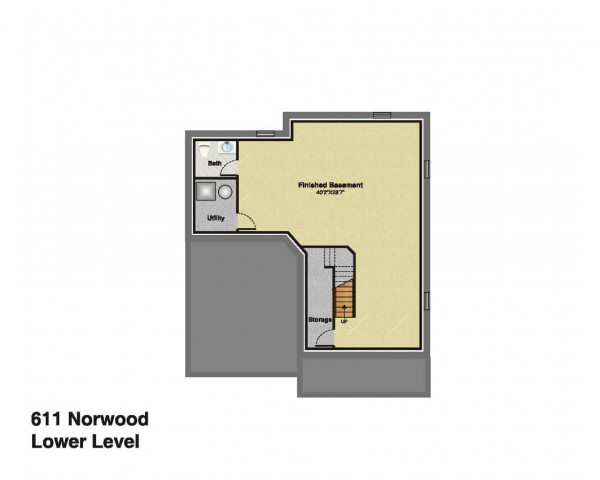Finished Basement Plan