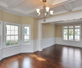 Dining Room with Coffer Ceiling