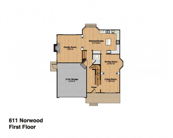 1st Floor Plan