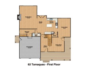 62 Tamaques Way, Westfield- 1st Floor Plan Color