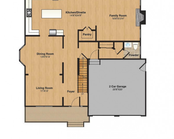 1st Floor Plan