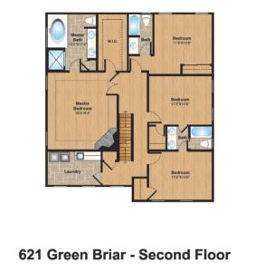 621 Green Briar Court, Westfield- 2nd Floor Color