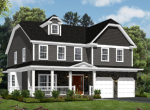 621 Green Briar Court, Westfield- Front Elevation Color