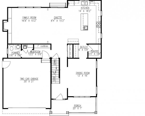 1st Floor Plan