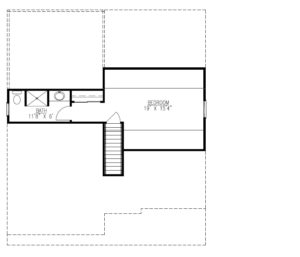 627 Leigh Drive, Westfield- Attic Floor Plan