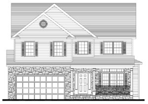 627 Leigh Drive, Westfield- Front Elevation