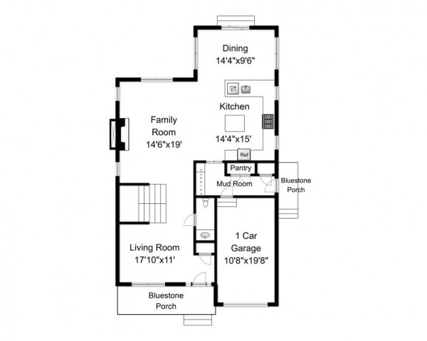 1st Floor Plan