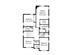 648 Maple Street, Westfield- 2nd Floor Plan