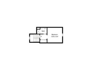 648 Maple Street, Westfield- Attic Floor Plan