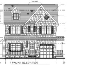 648 Maple Street, Westfield- Front Elevation